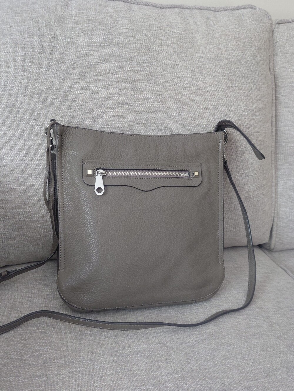 Rebecca Minkoff Olive Green  Leather Shoulders,crossbody Bag